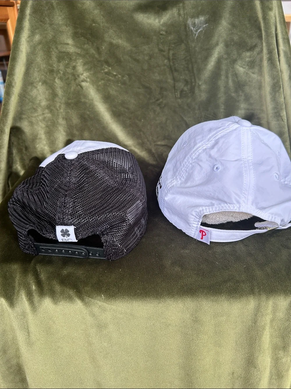 Live lucky and liberty bell front baseball caps   See pictures.